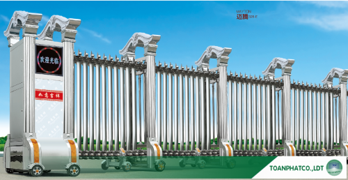 Cổng xếp Inox  ANDA-328E