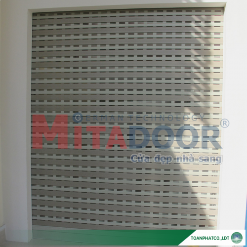 Cửa cuốn nhôm khe thoáng Mix76A Mitadoor