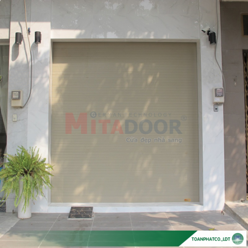 Cửa cuốn nhôm Mitadoor khe thoáng X50R