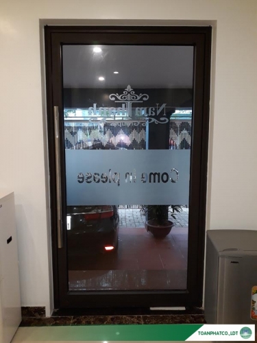 Cửa đi 1 cánh mở quay